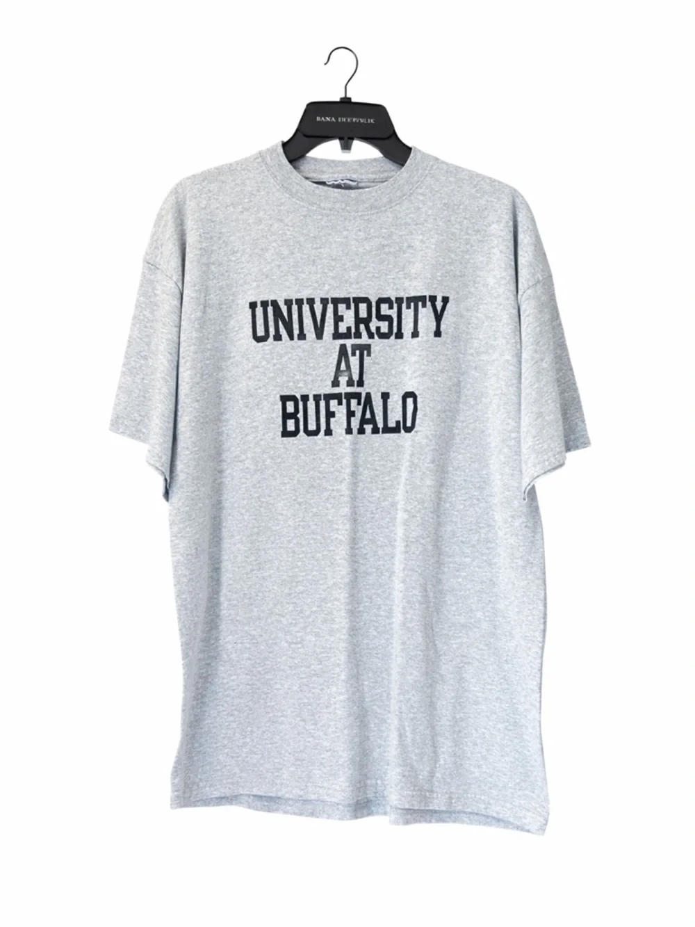 University Of Buffalo Grey Champion Cotton Short Sleeved Shirt Size XL - Picture 1 of 9
